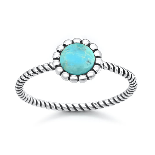 Silver Stone Ring