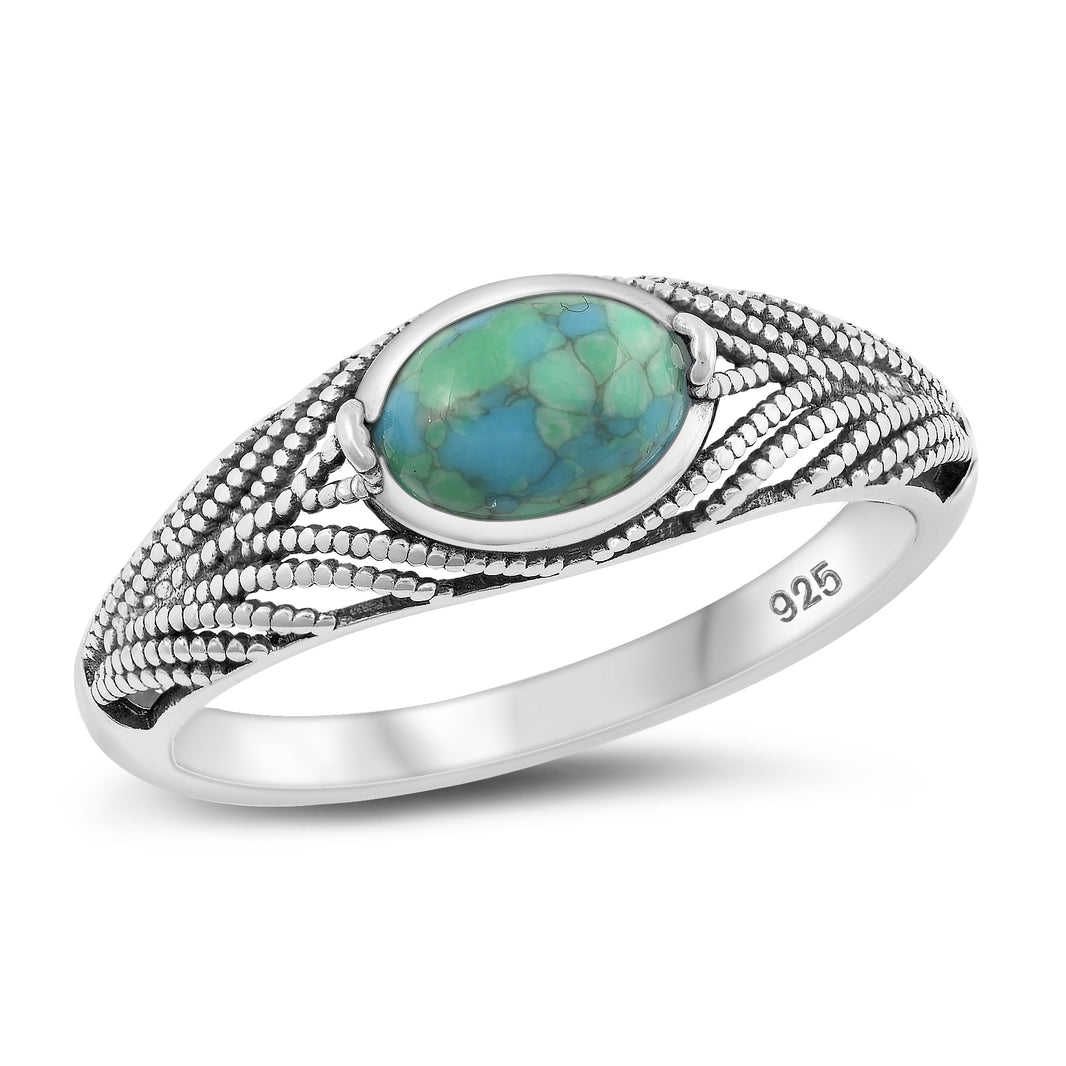 Silver Stone Ring