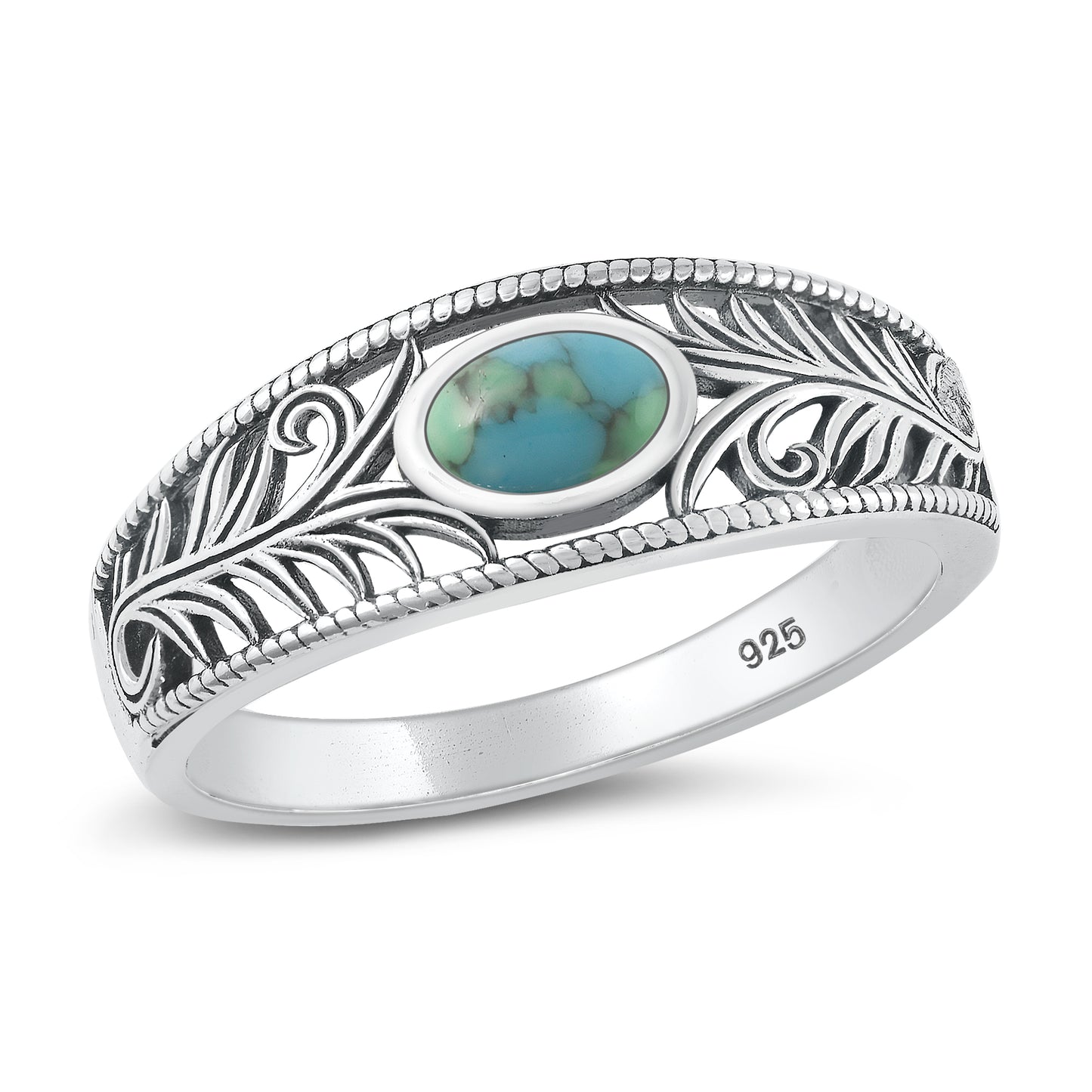 Silver Ring with Stone