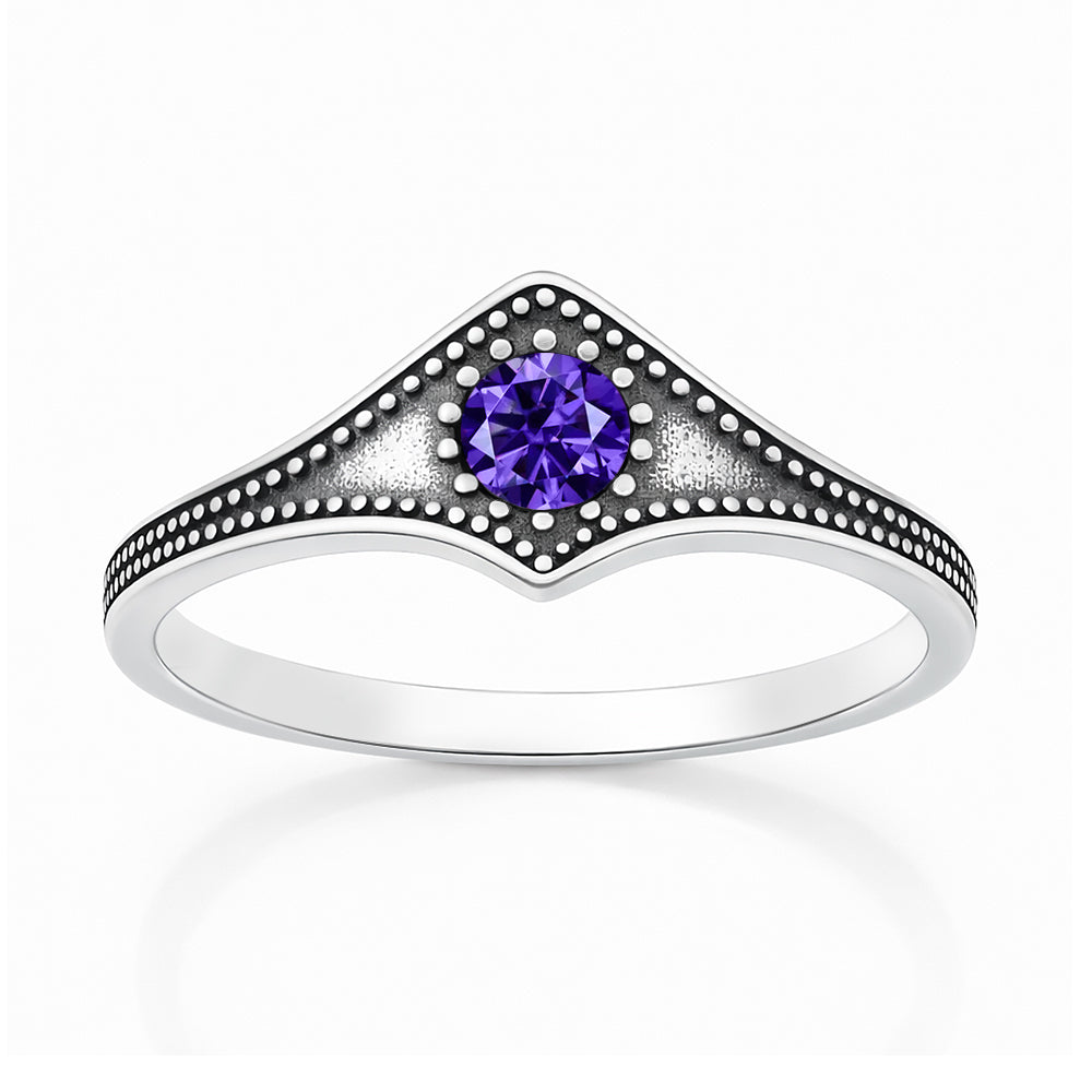 Silver CZ Ring