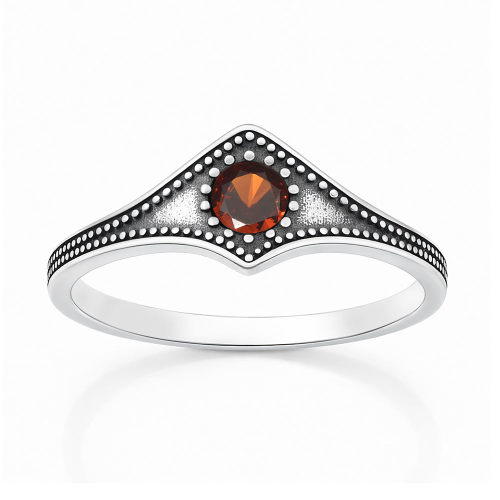 Silver CZ Ring