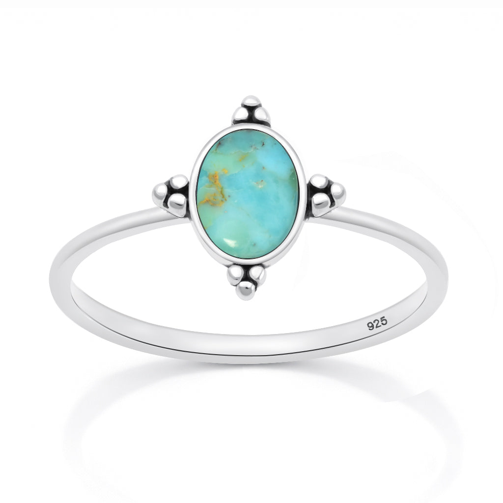 Silver Stone Ring