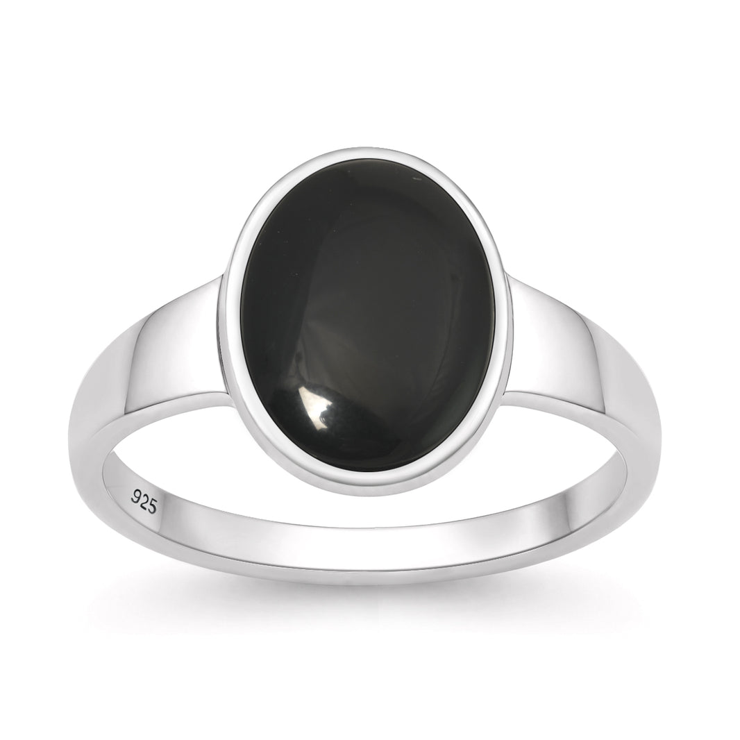 Silver Stone Ring