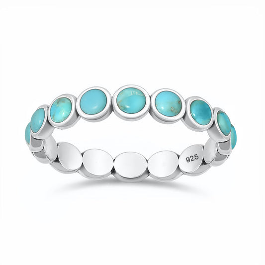 Silver Stone Ring