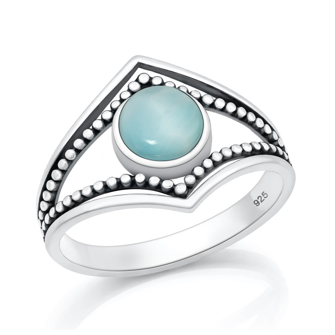 Silver Stone Ring