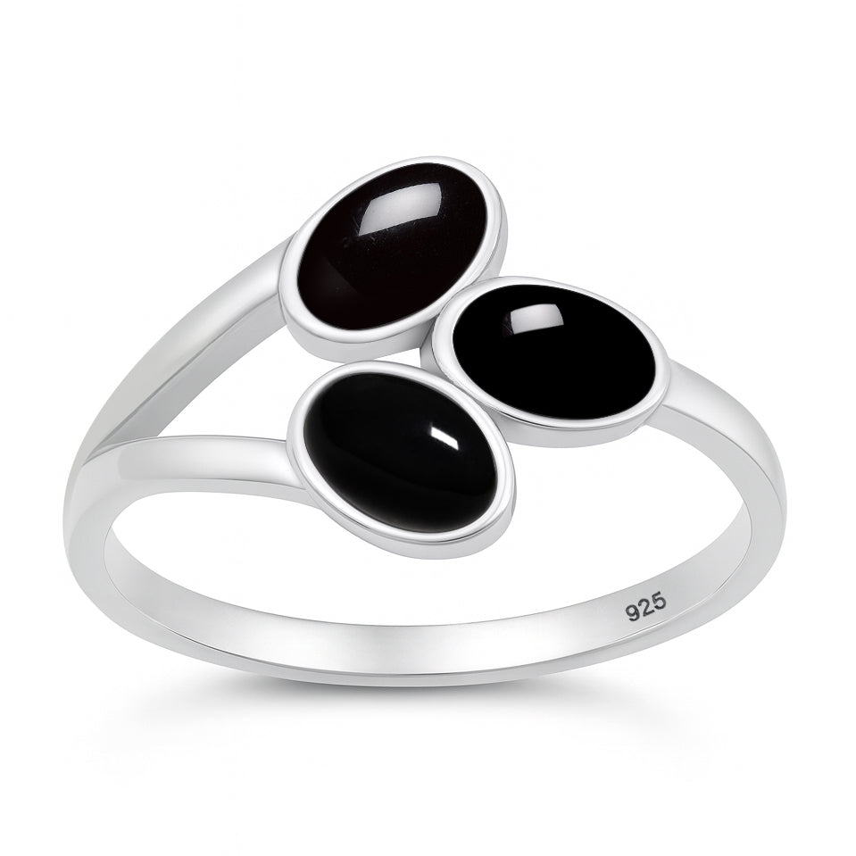 Silver Stone Ring