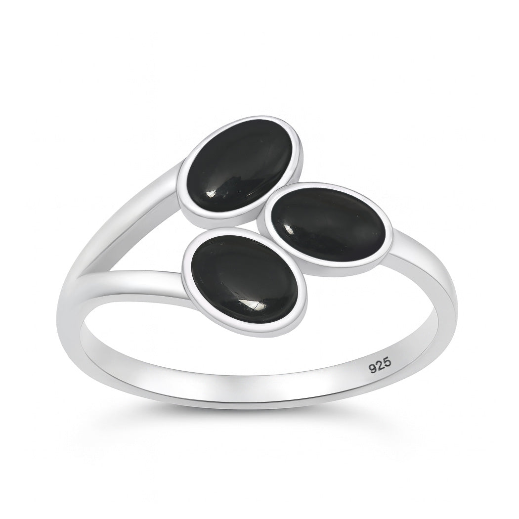 Silver Stone Ring