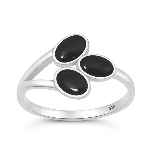 Silver Stone Ring