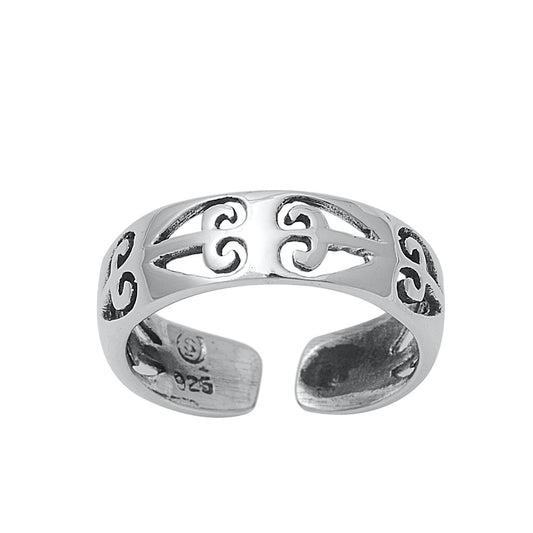 Silver Toe Ring