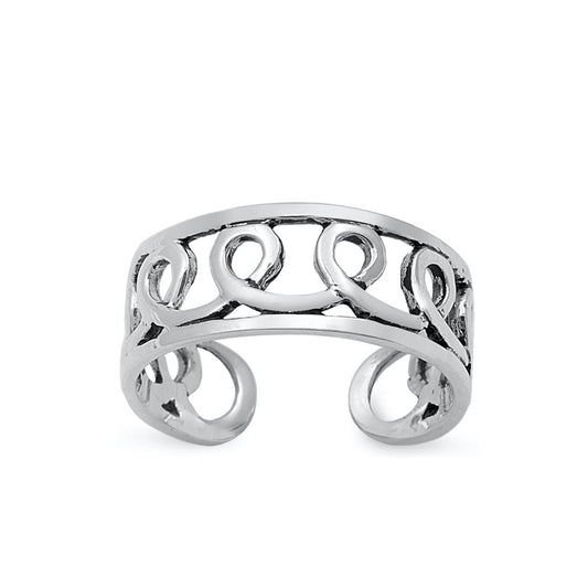 Silver Toe Ring