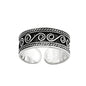 Silver Toe Ring - Bali Design