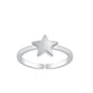 Silver Toe Ring - Star