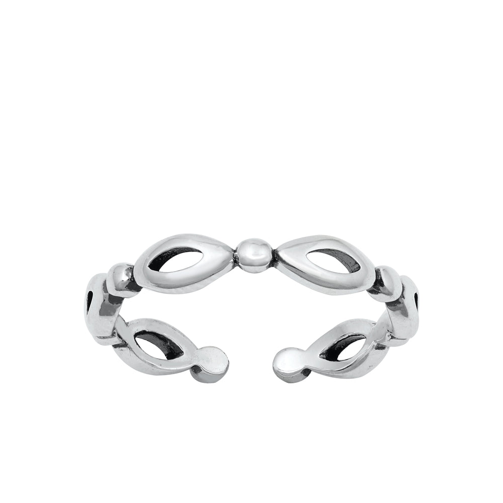 Silver Toe Ring