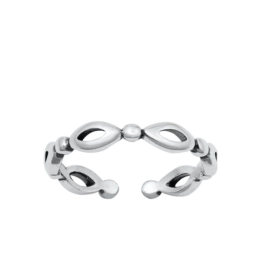 Silver Toe Ring