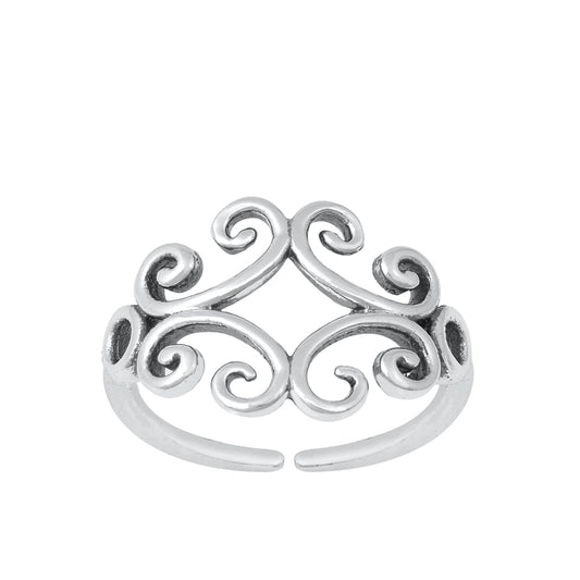 Silver Toe Ring