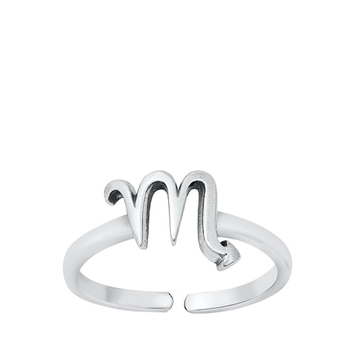Wholesale Silver Toe Ring - Scorpio Zodiac Sign - RT160880 – Sidney Imports