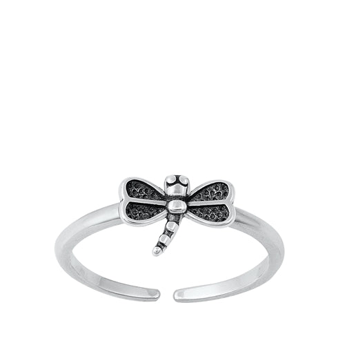 Wholesale Silver Toe Ring - Dragonfly - RT160898 – Sidney Imports