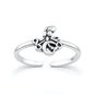 Silver Toe Ring - Octopus