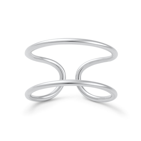 Silver Toe Ring - Open Band