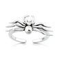 Silver Toe Ring - Spider