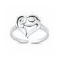 Silver Toe Ring - Mom & Child