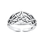 Silver Toe Ring - Celtic Design