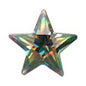 8 mm Star Color CZ Earrings