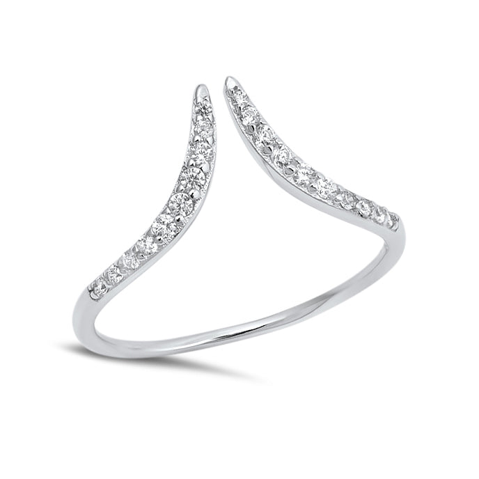 Silver CZ Ring