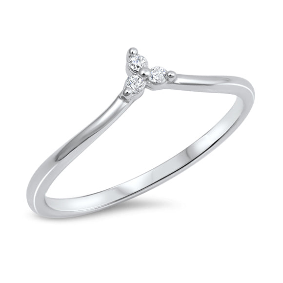 Silver CZ Ring