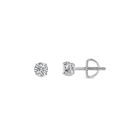 Lab Grown Diamond Earrings - 2mm