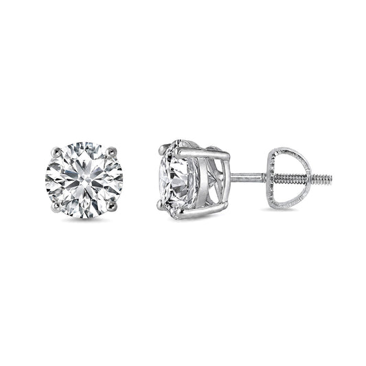 Lab Grown Diamond Earrings - 5.8 mm